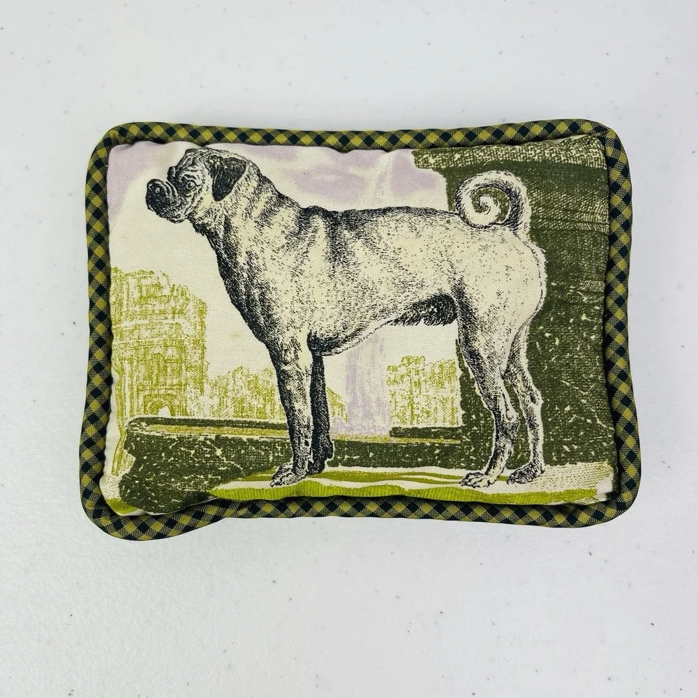 Decorative Pug Pillow Cover Pug Gifts for Pug Lovers 5x4